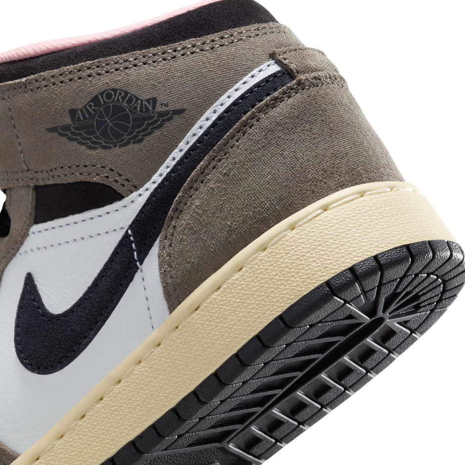 Air Jordan 1 Mid SE 'Cave Stone' Gs Basketbol Ayakkabısı