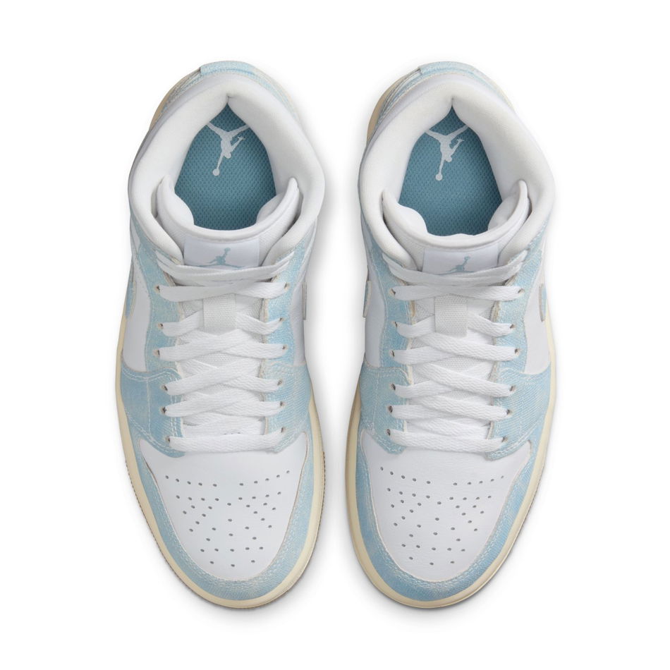 Air Jordan 1 Mid SE 'Denim' Kadın Basketbol Ayakkabısı