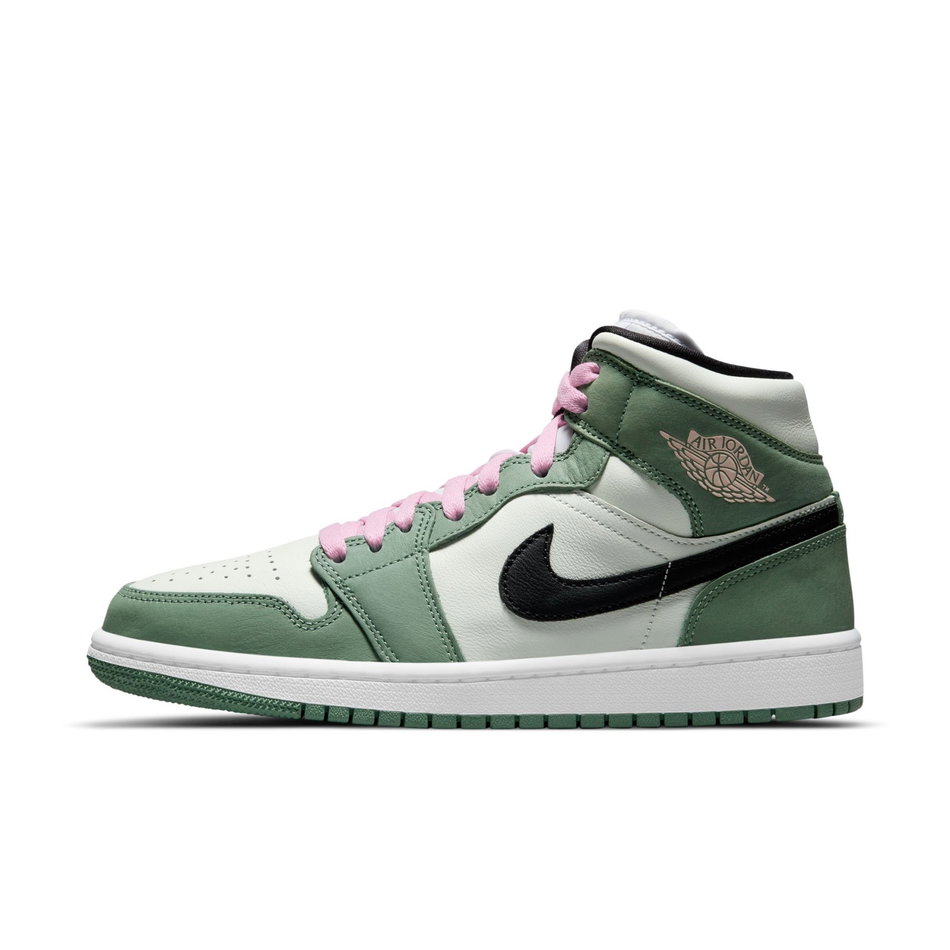 Air Jordan 1 Mid SE 'Dutch Green' Kadın Basketbol Ayakkabısı