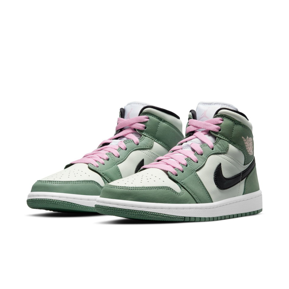 Air Jordan 1 Mid SE 'Dutch Green' Kadın Basketbol Ayakkabısı