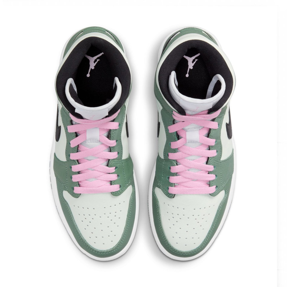 Air Jordan 1 Mid SE 'Dutch Green' Kadın Basketbol Ayakkabısı