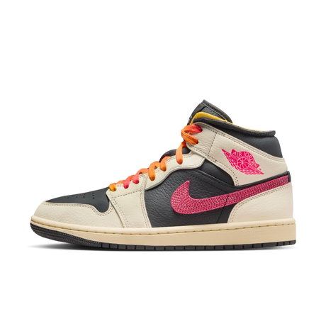 JORDAN - Air Jordan 1 Mid SE Edge Flight Club Kadın Basketbol Ayakkabısı
