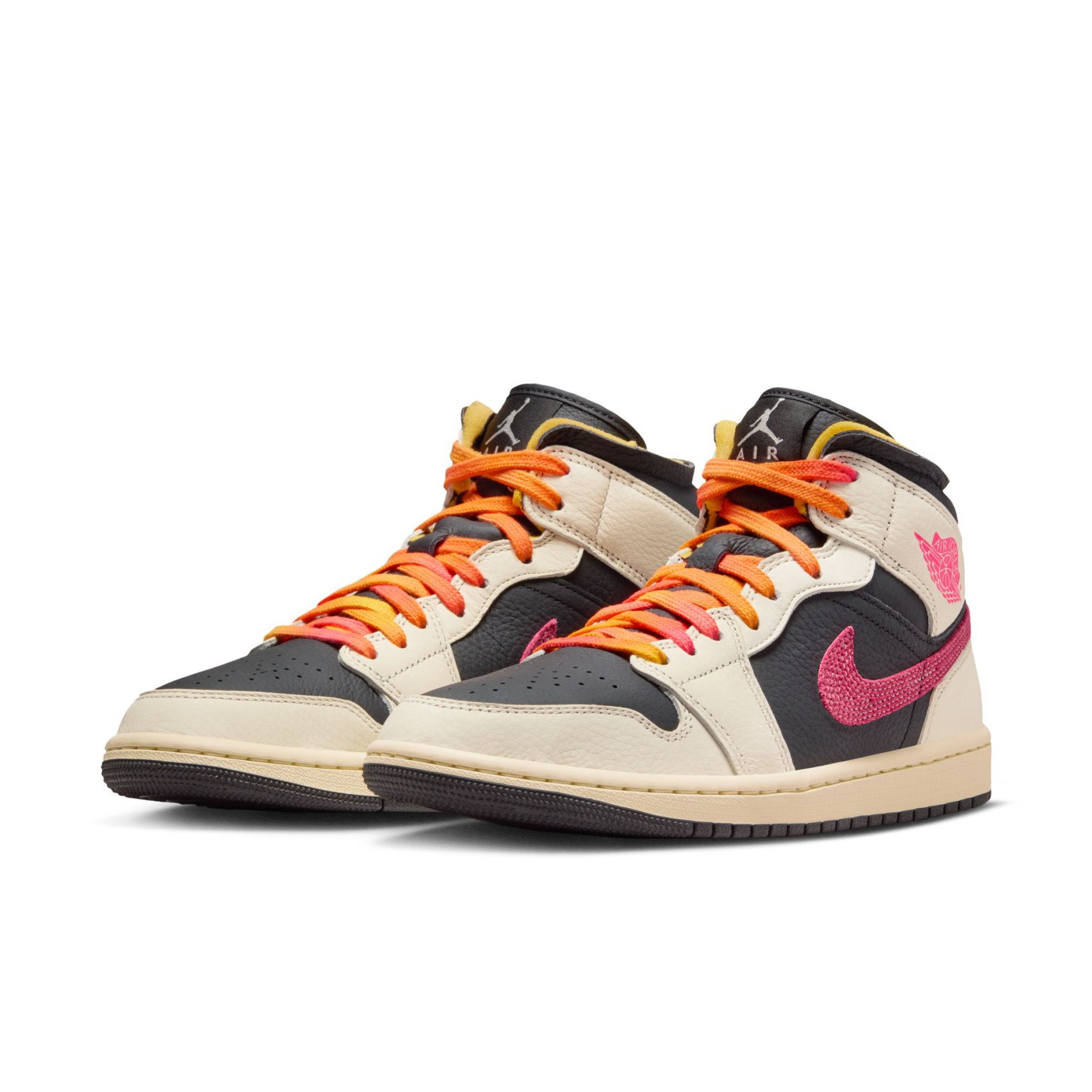 Nike Air Jordan 1 Mid SE Edge Flight Club Kadın Basketbol