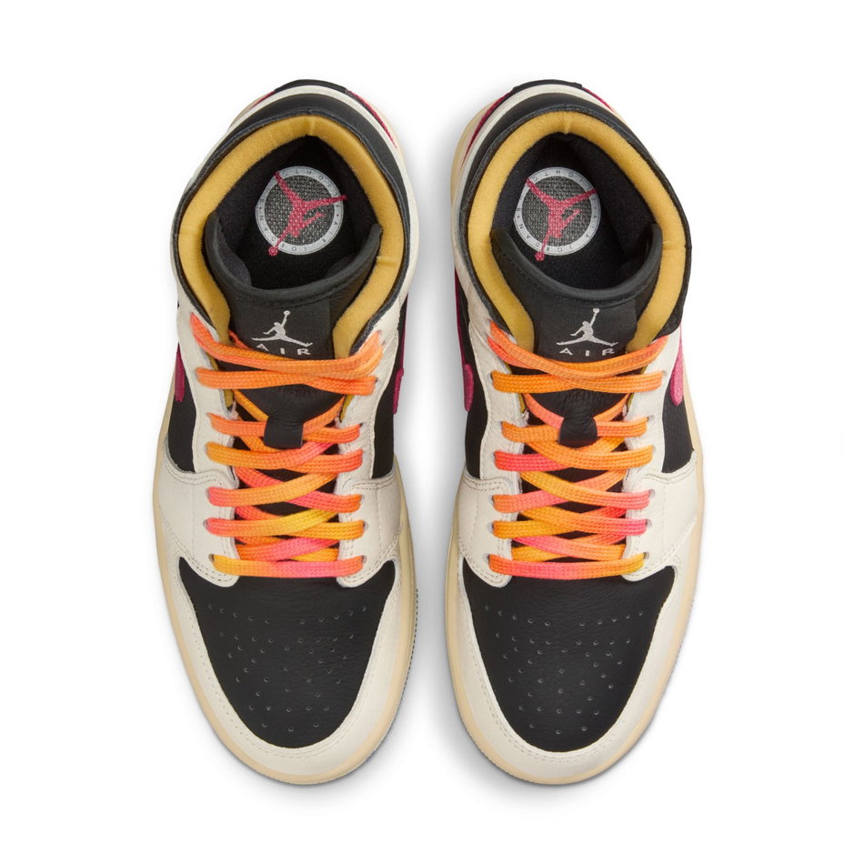Air Jordan 1 Mid SE Edge Flight Club Kadın Basketbol Ayakkabısı