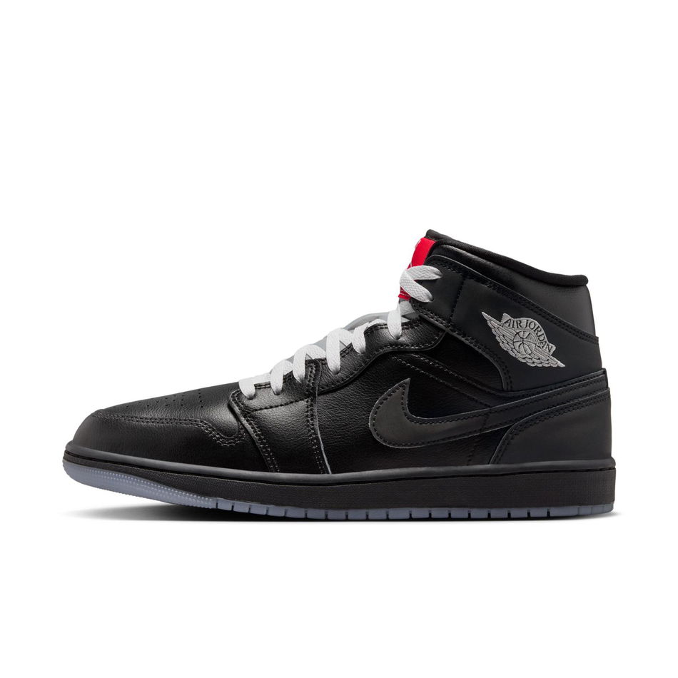 Air Jordan 1 Mid 'Black Metallic Reimagined' Sneaker Ayakkabı