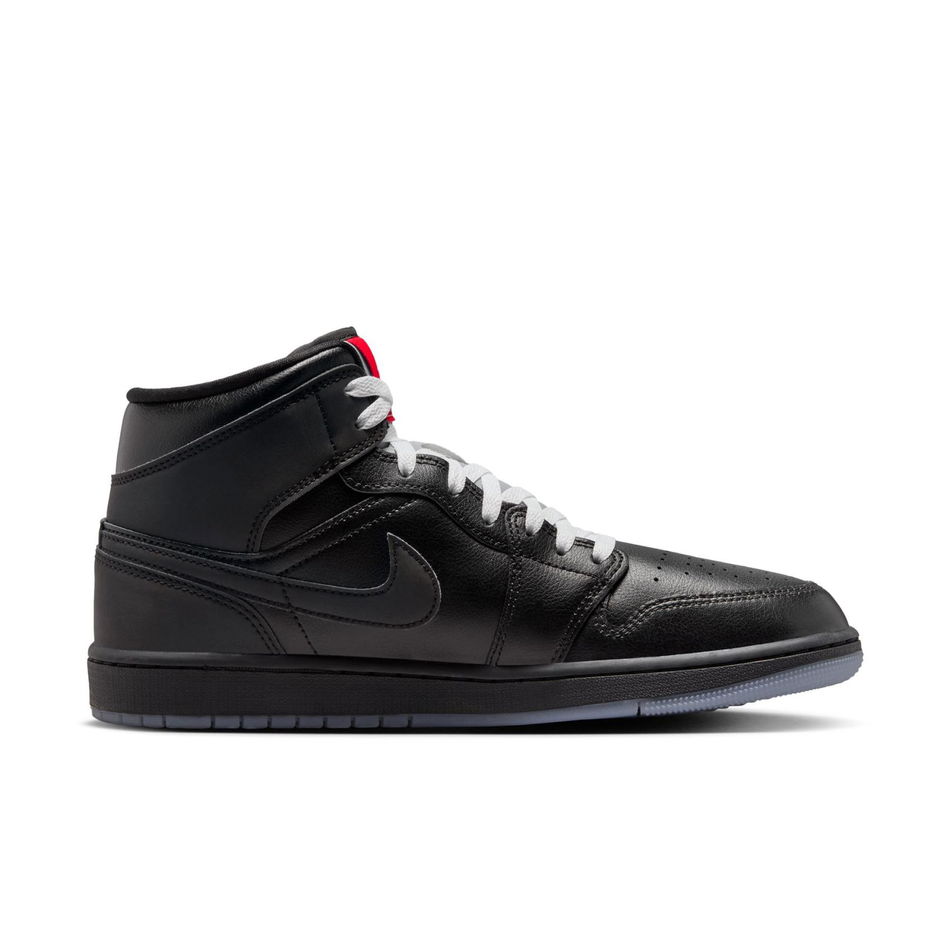 Air Jordan 1 Mid 'Black Metallic Reimagined' Sneaker Ayakkabı