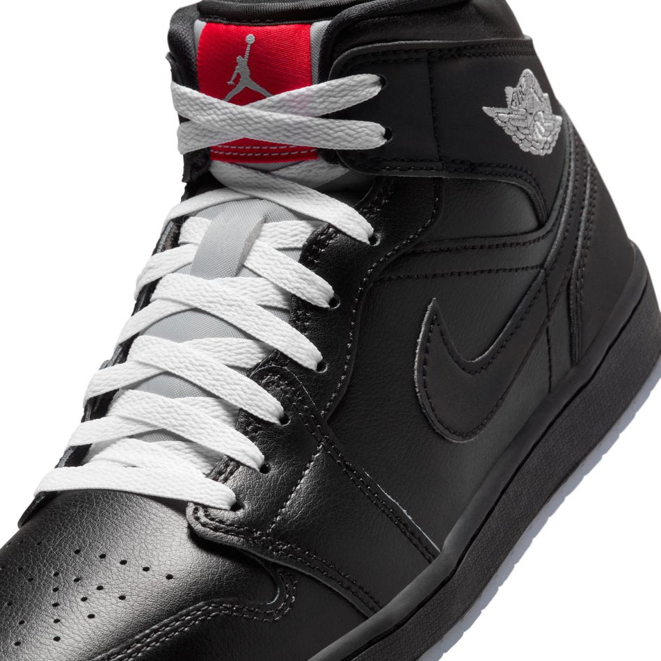 Air Jordan 1 Mid 'Black Metallic Reimagined' Sneaker Ayakkabı