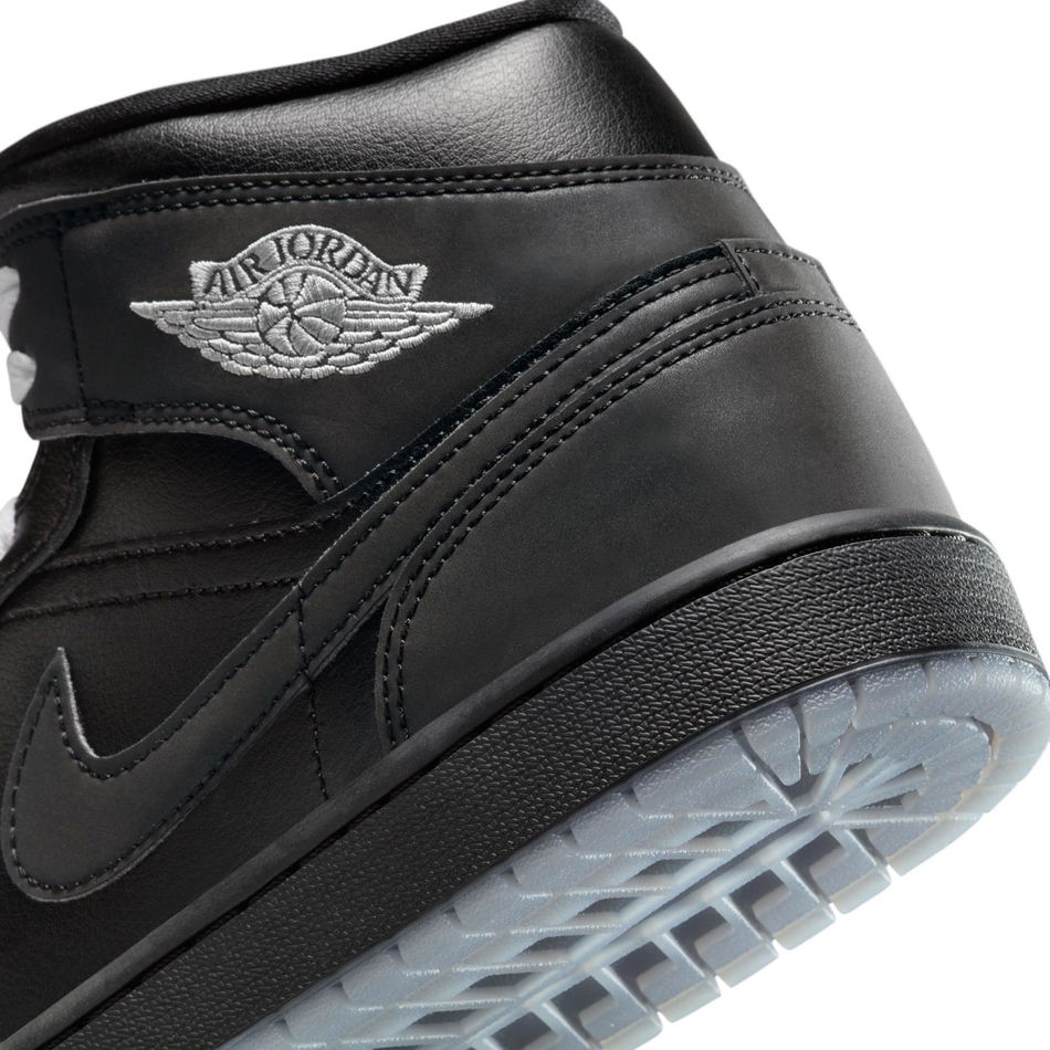 Air Jordan 1 Mid 'Black Metallic Reimagined' Sneaker Ayakkabı