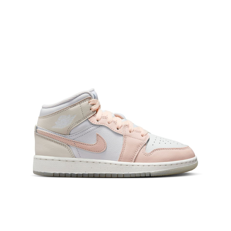 Air Jordan 1 Mid SE 'Flamingo' Gs Basketbol Ayakkabısı