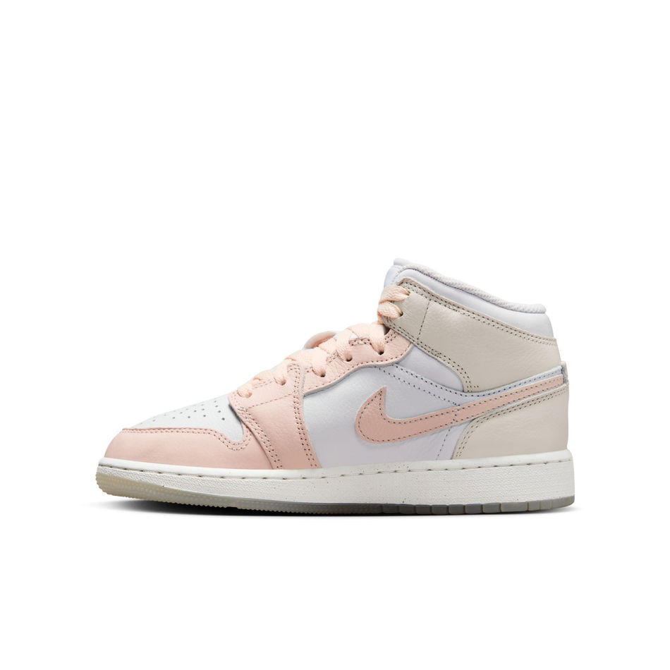 Air Jordan 1 Mid SE 'Flamingo' Gs Basketbol Ayakkabısı