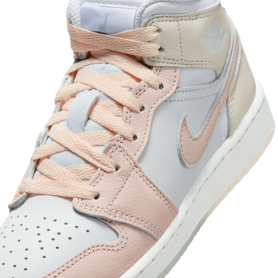 Air Jordan 1 Mid SE 'Flamingo' Gs Basketbol Ayakkabısı