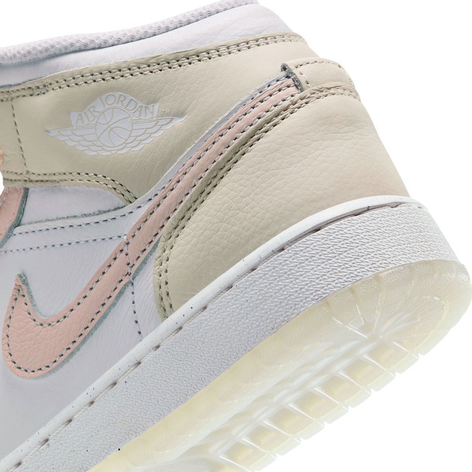 Air Jordan 1 Mid SE 'Flamingo' Gs Basketbol Ayakkabısı