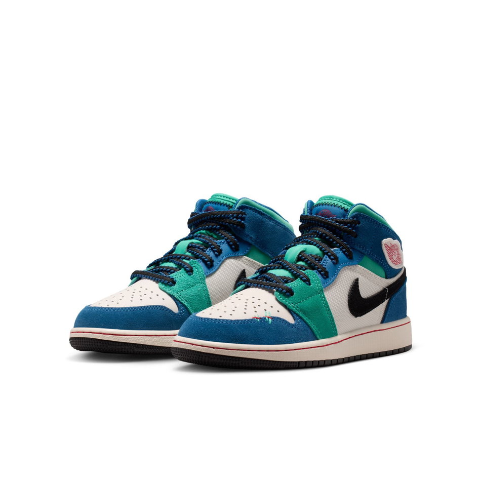 Air Jordan 1 Mid SE Gs Basketbol Ayakkabısı