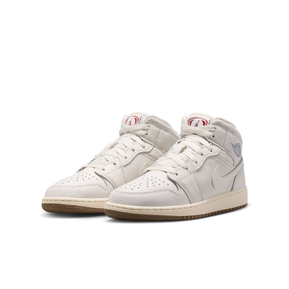 Air Jordan 1 Mid Se Gs 'Brazil Football' Basketbol Ayakkabısı