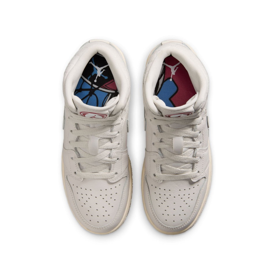 Air Jordan 1 Mid Se Gs 'Brazil Football' Basketbol Ayakkabısı