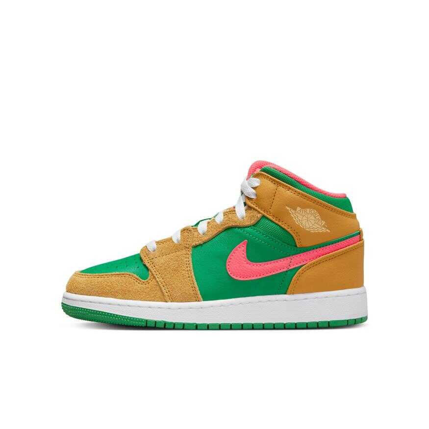 Air Jordan 1 Mid SE GS Çocuk Basketbol Ayakkabısı