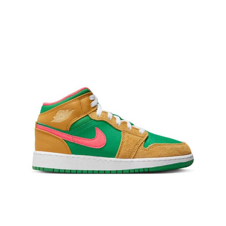 Air Jordan 1 Mid SE GS Çocuk Basketbol Ayakkabısı