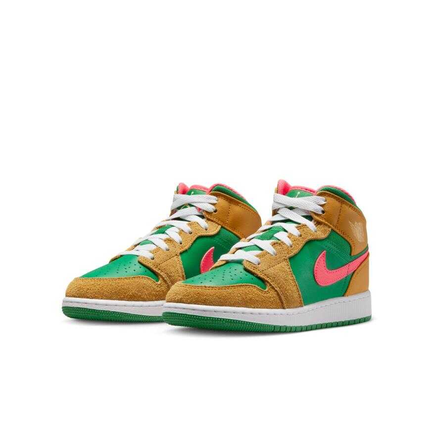Air Jordan 1 Mid SE GS Çocuk Basketbol Ayakkabısı
