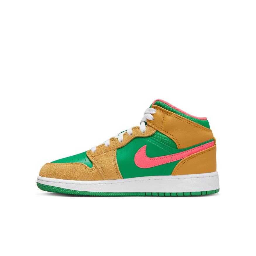 Air Jordan 1 Mid SE GS Çocuk Basketbol Ayakkabısı