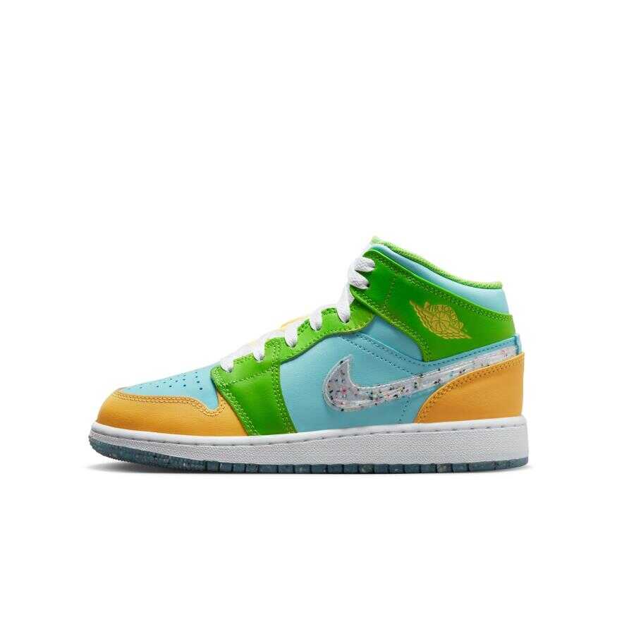 Air Jordan 1 Mid SE GS Çocuk Basketbol Ayakkabısı