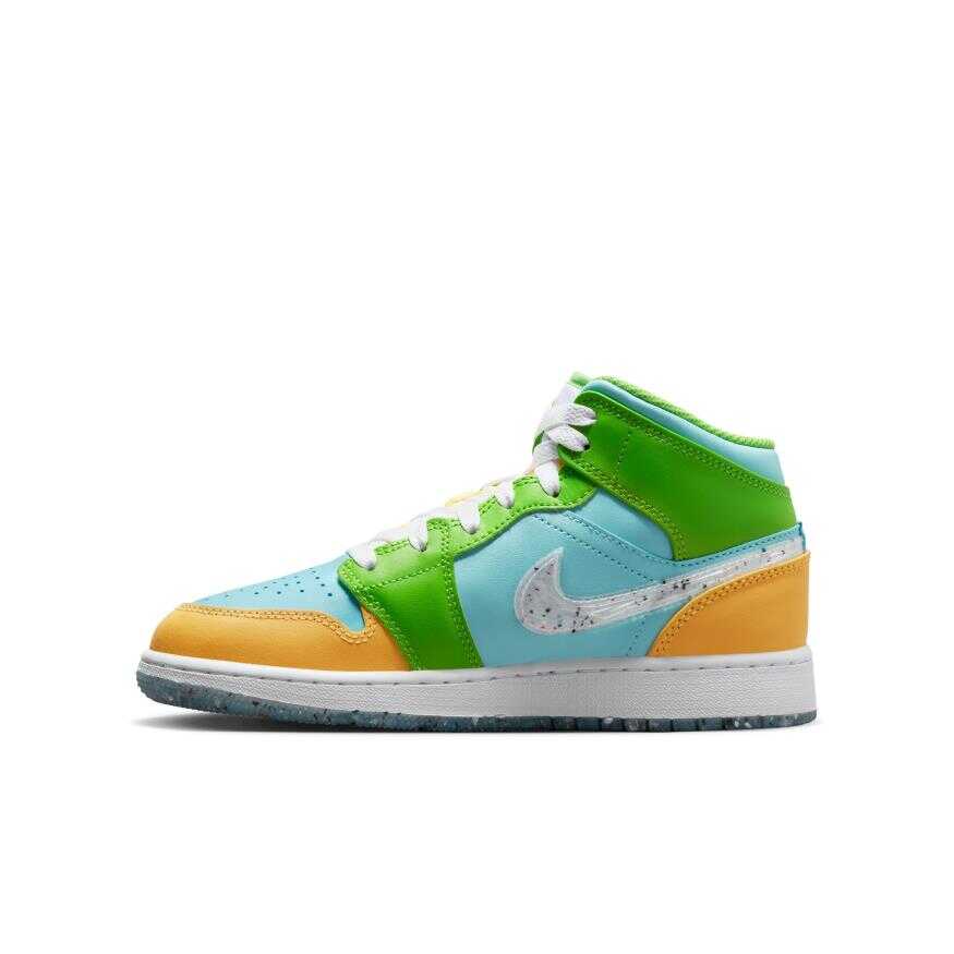 Air Jordan 1 Mid SE GS Çocuk Basketbol Ayakkabısı