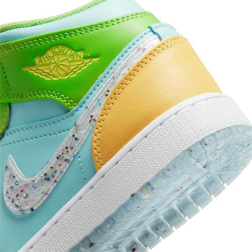 Air Jordan 1 Mid SE GS Çocuk Basketbol Ayakkabısı
