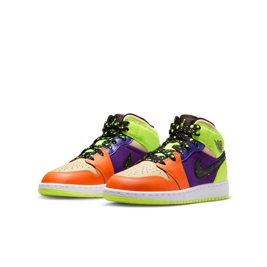 Air Jordan 1 Mid Se (Gs) Çocuk Basketbol Ayakkabısı
