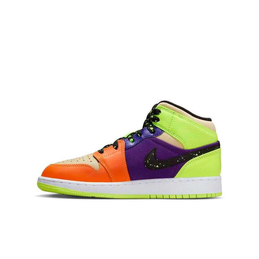 Air Jordan 1 Mid Se (Gs) Çocuk Basketbol Ayakkabısı