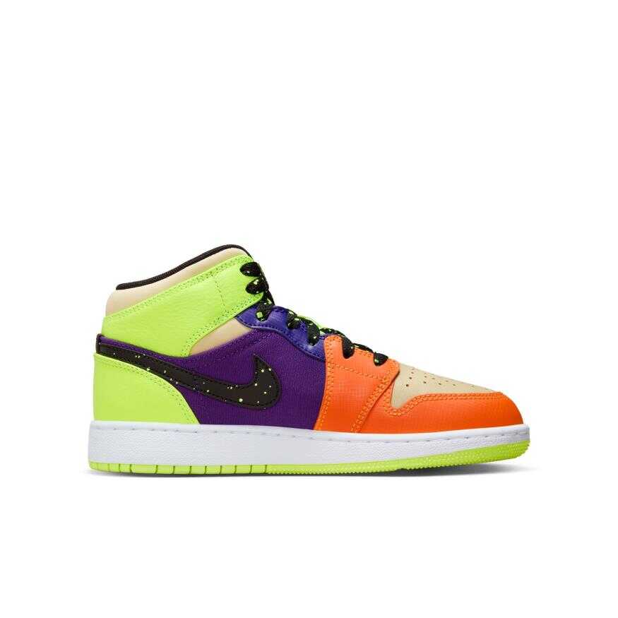 Air Jordan 1 Mid Se (Gs) Çocuk Basketbol Ayakkabısı