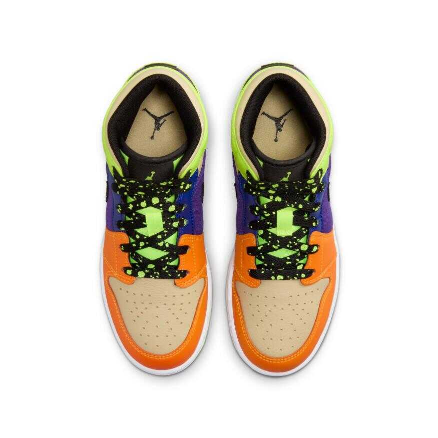 Air Jordan 1 Mid Se (Gs) Çocuk Basketbol Ayakkabısı