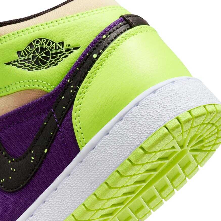 Air Jordan 1 Mid Se (Gs) Çocuk Basketbol Ayakkabısı