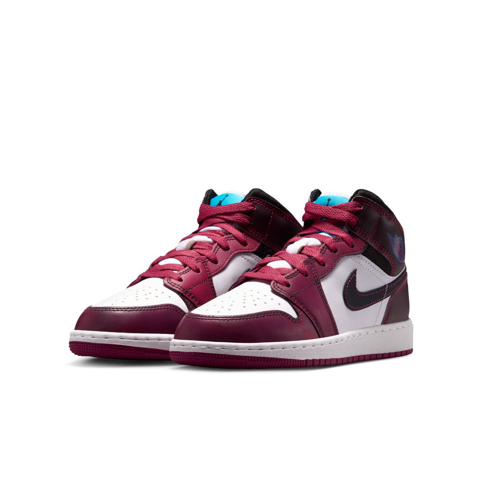Air Jordan 1 Mid Se Gs 'Desert Pink' Basketbol Ayakkabısı