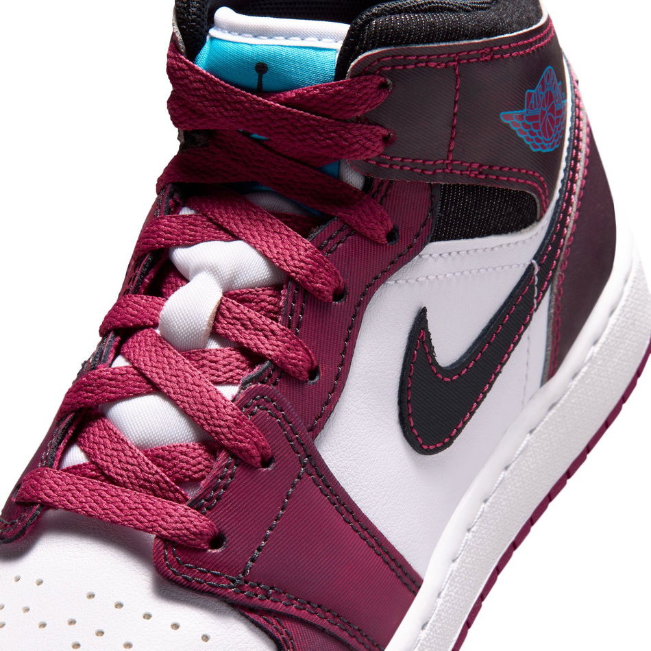 Air Jordan 1 Mid Se Gs 'Desert Pink' Basketbol Ayakkabısı