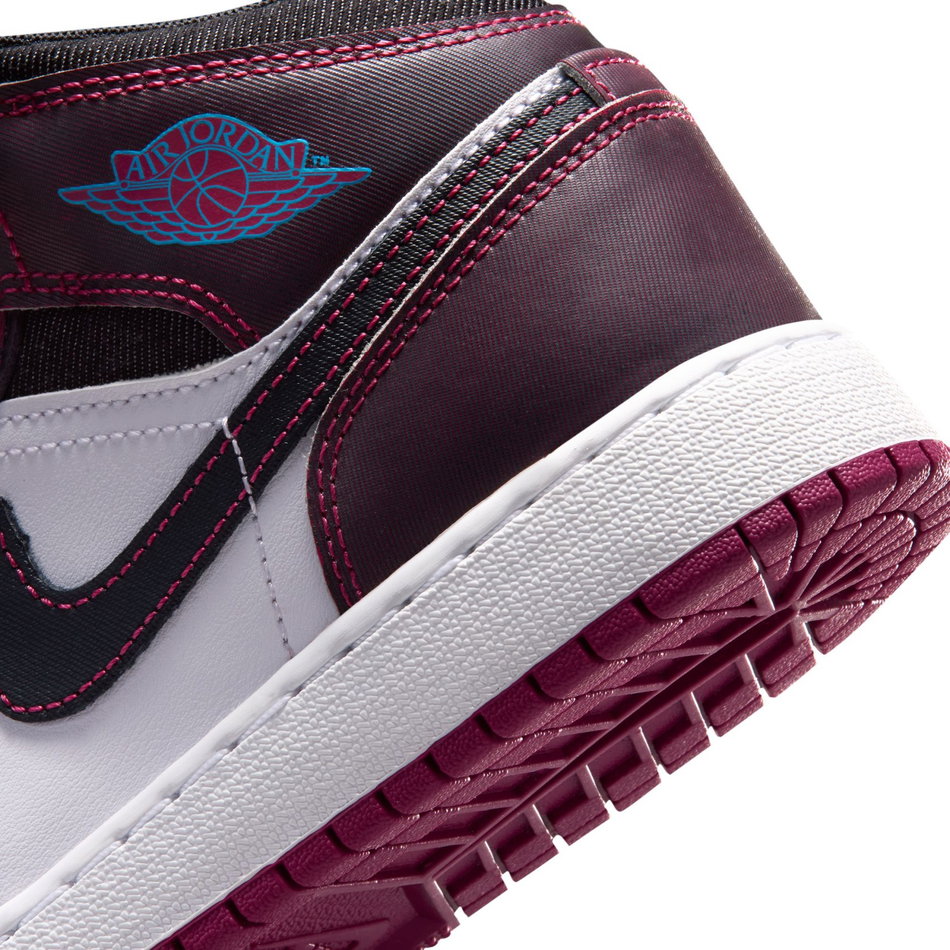 Air Jordan 1 Mid Se Gs 'Desert Pink' Basketbol Ayakkabısı