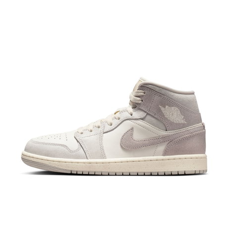 JORDAN - Air Jordan 1 Mid SE 'Light Iron Ore' Kadın Basketbol Ayakkabısı