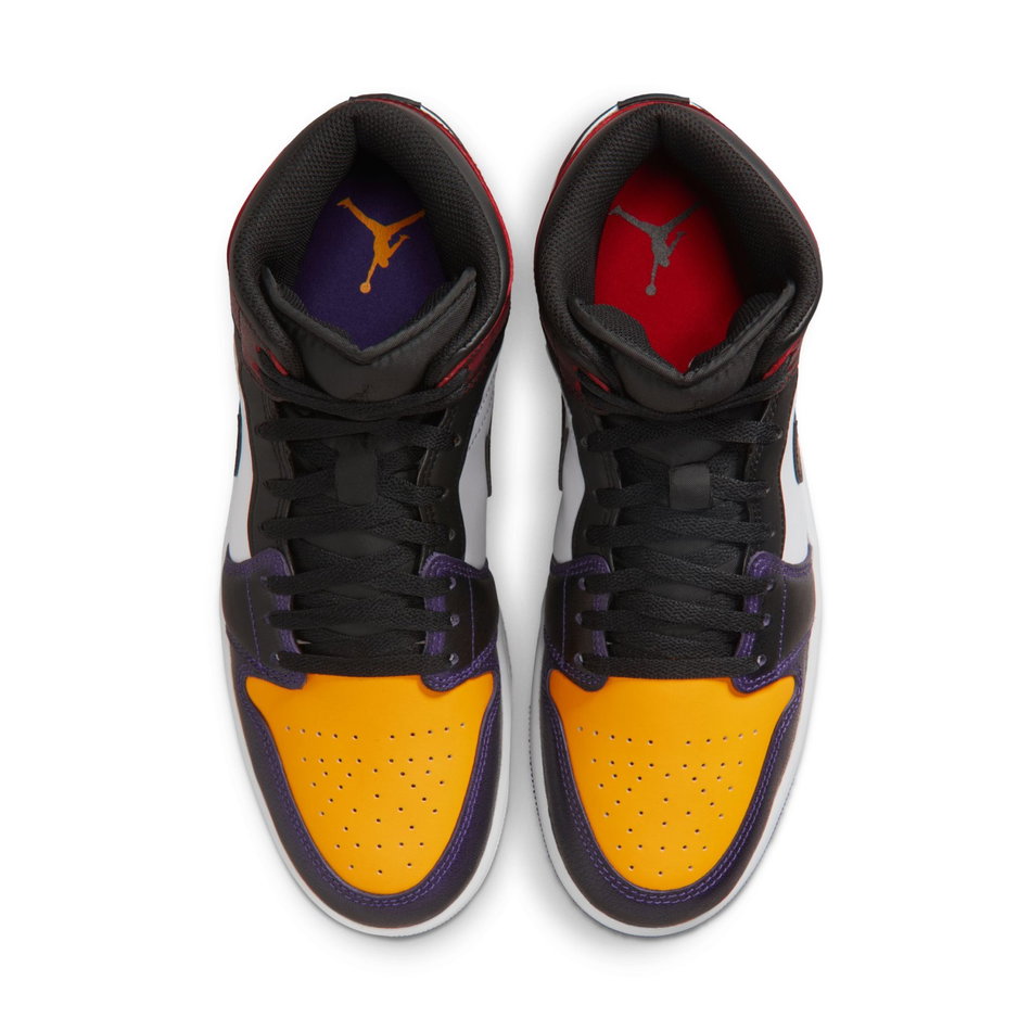 Air Jordan 1 Mid SE 'LA to Chicago' Erkek Basketbol Ayakkabısı