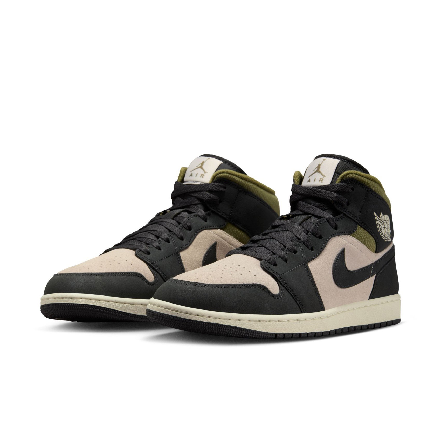 Jordan Siyah Jordan Air 1 Mid SE
