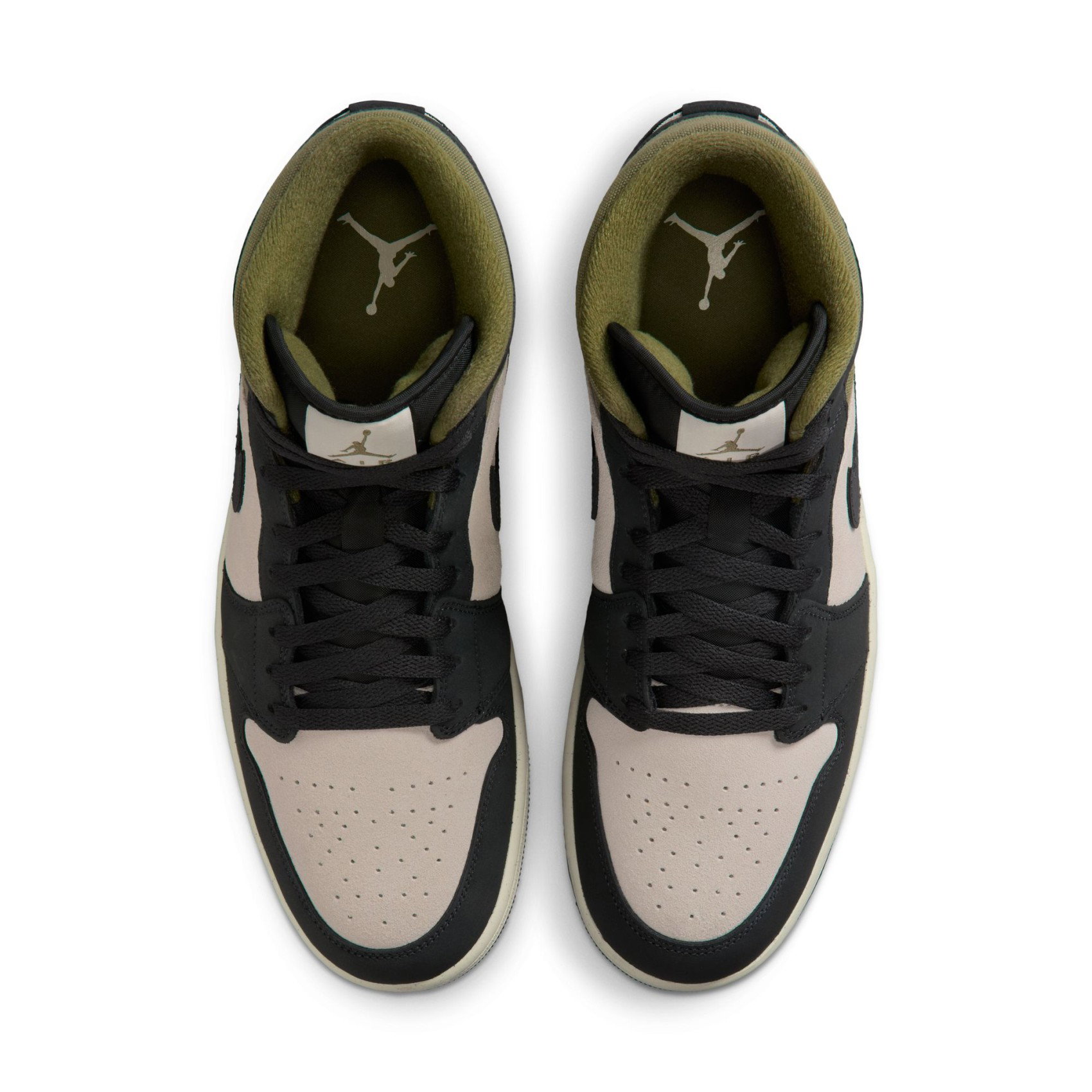 Jordan Siyah Jordan Air 1 Mid SE
