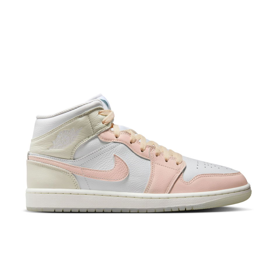 Air Jordan 1 Mid SE 'Soft Pink' Erkek Basketbol Ayakkabısı