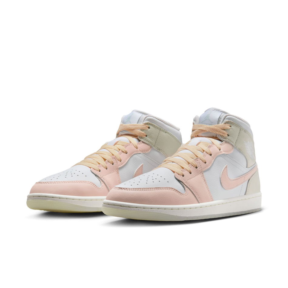 Air Jordan 1 Mid SE 'Soft Pink' Erkek Basketbol Ayakkabısı