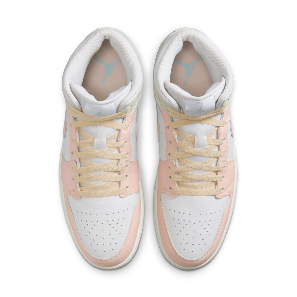 Air Jordan 1 Mid SE 'Soft Pink' Erkek Basketbol Ayakkabısı