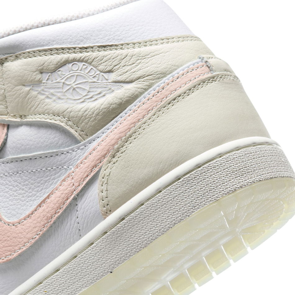 Air Jordan 1 Mid SE 'Soft Pink' Erkek Basketbol Ayakkabısı