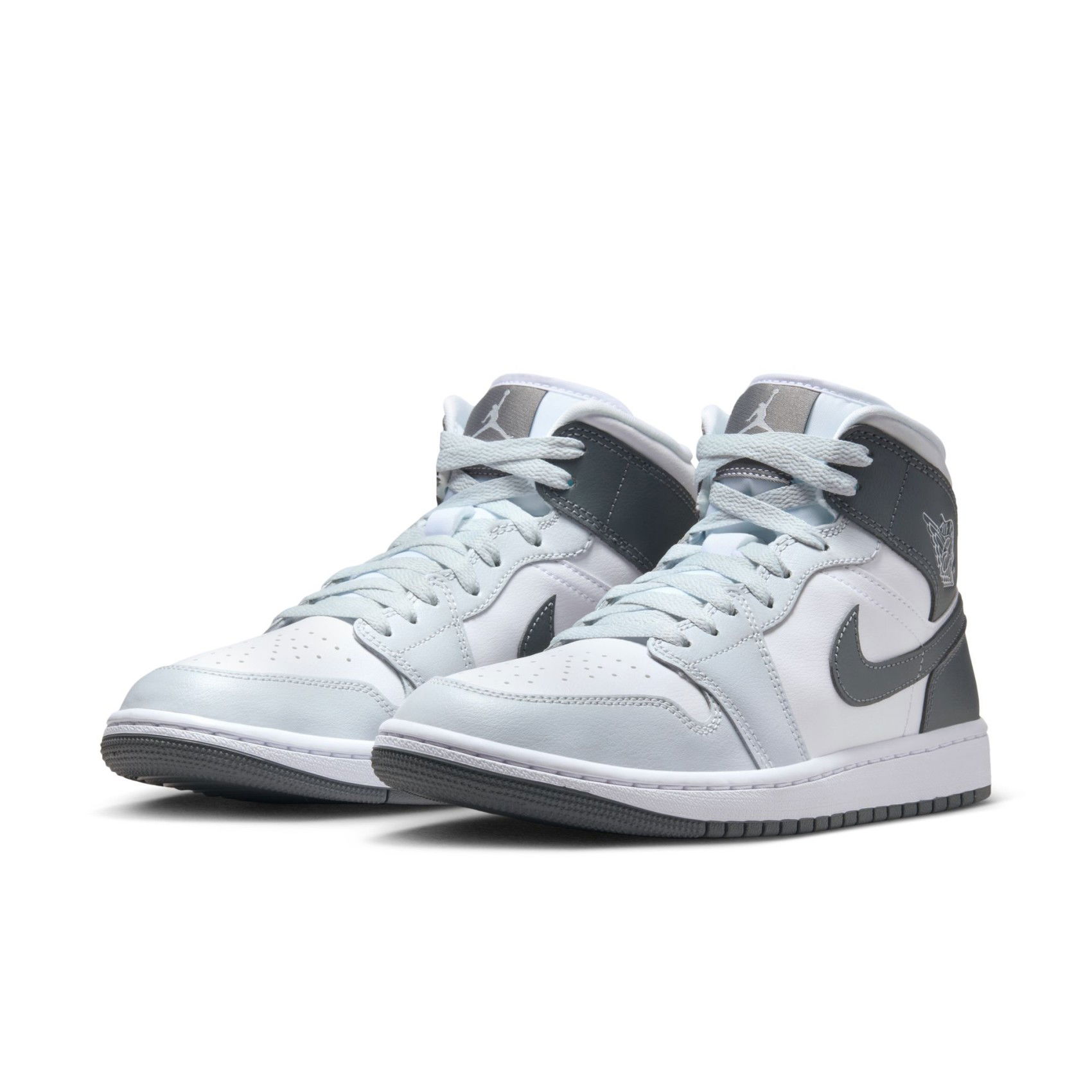 Nike Air Jordan 1 Mid 'Smoke Grey' Kadın Basketbol Ayakkabısı