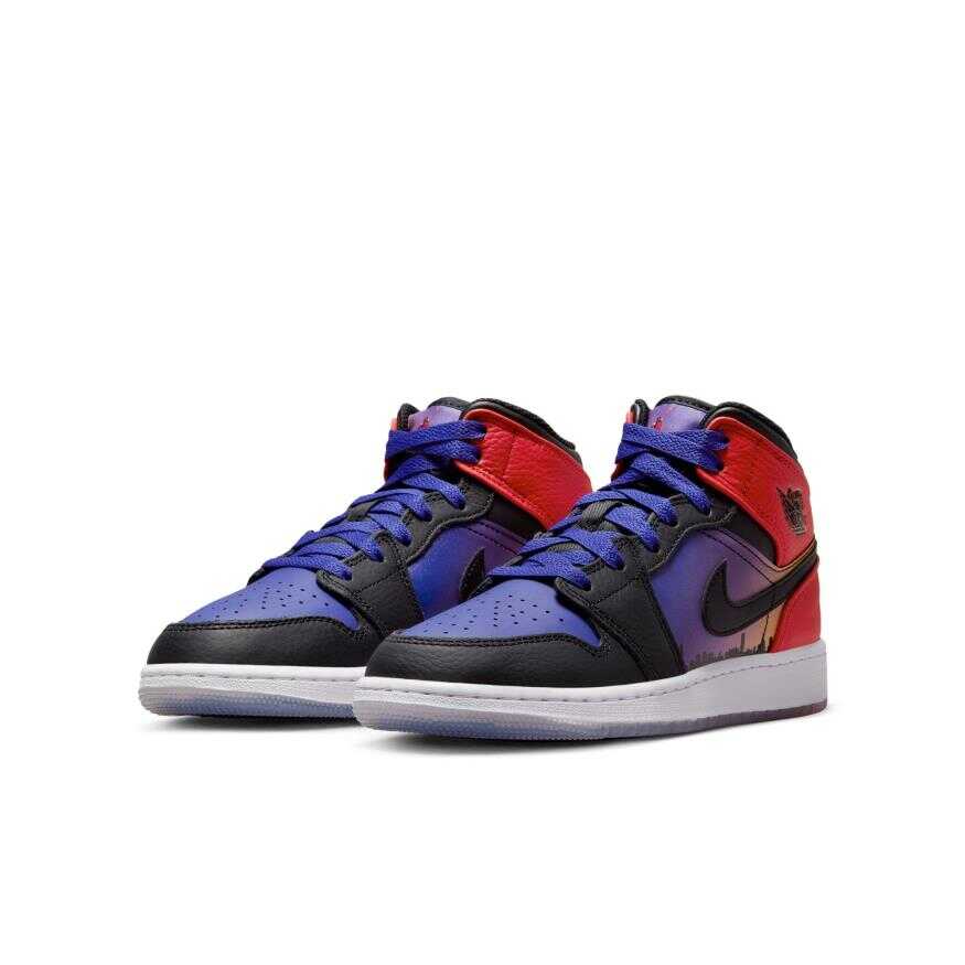 Air Jordan 1 Mid Ss GS Çocuk Basketbol Ayakkabısı