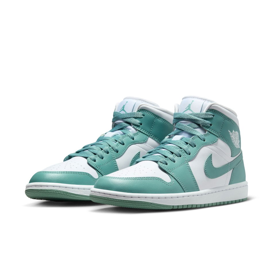 Air Jordan 1 Mid 'White/Cannon' Kadın Basketbol Ayakkabısı