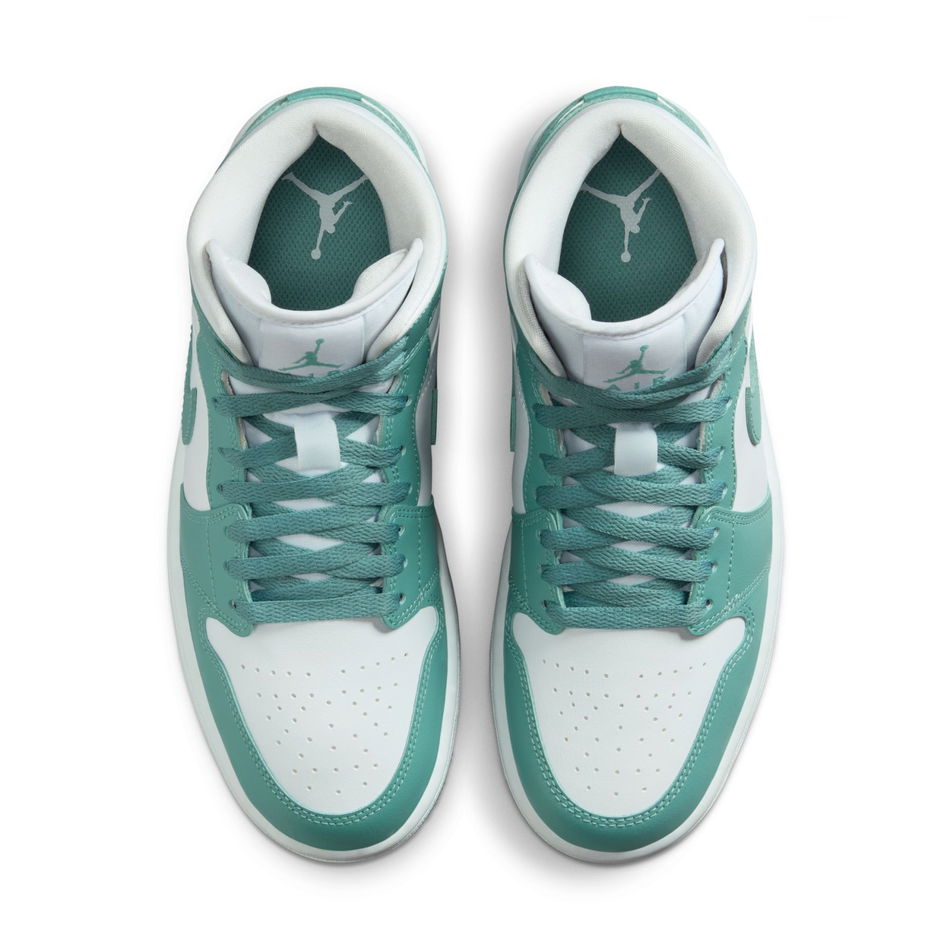 Air Jordan 1 Mid 'White/Cannon' Kadın Basketbol Ayakkabısı