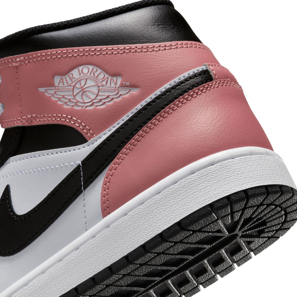 Air Jordan 1 'Rust Pink' Mid Erkek Basketbol Ayakkabısı