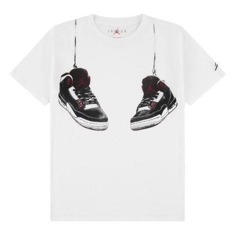 NIKE - Air Jordan 3 Shoe String Çocuk T-shirt Çocuk Tişört