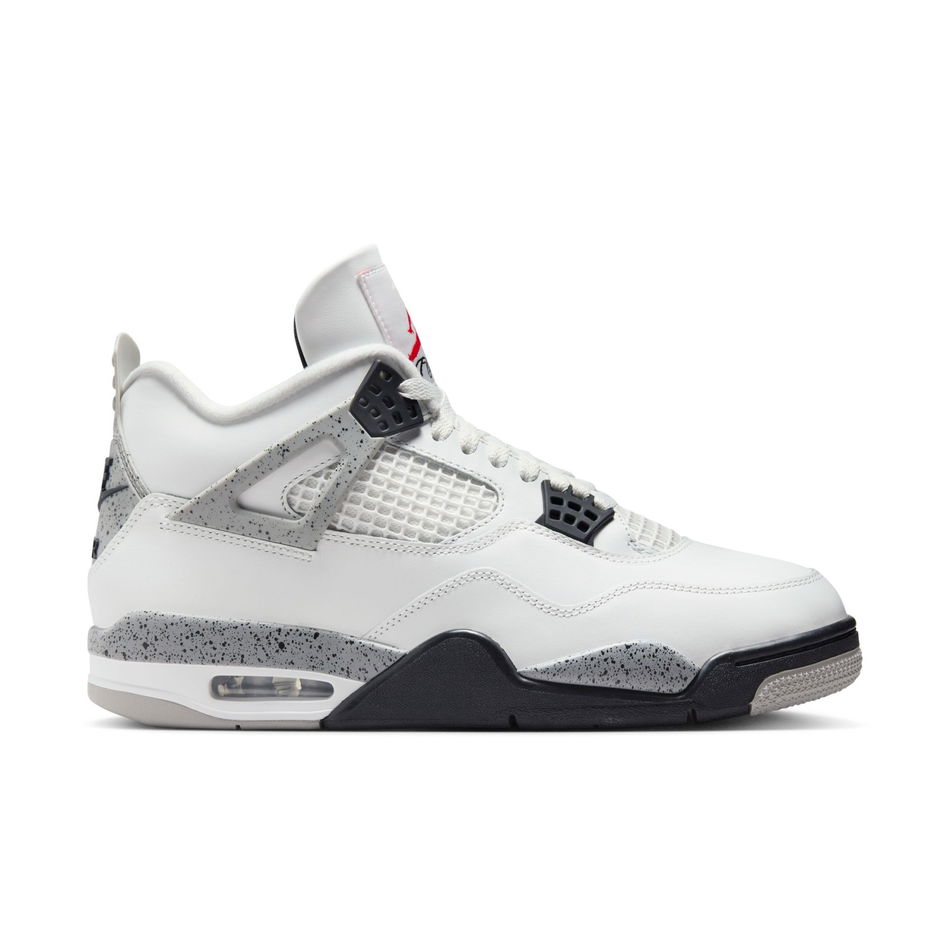 Air Jordan 4 Retro 'White Cement' Erkek Basketbol Ayakkabısı