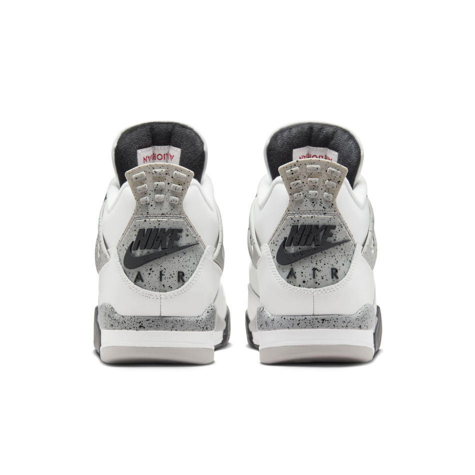 Air Jordan 4 Retro 'White Cement' Erkek Basketbol Ayakkabısı